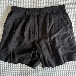 Women’s Old Navy Black Linen Shorts